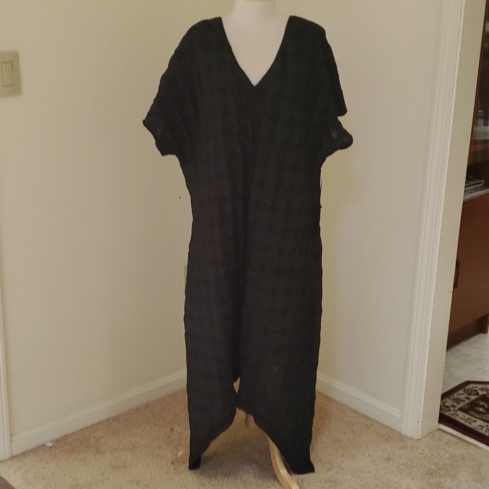 NWT! ISABEL TOLEDO Size 26/28 pleated Tafetta dress